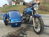 BMW R100RS mit Vetorex (BMW 1978)